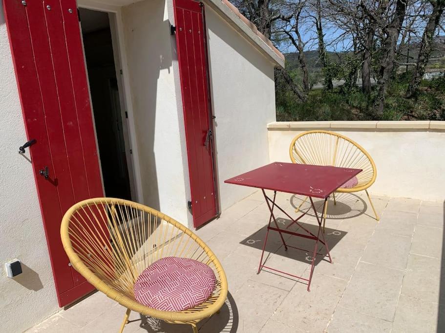 Le Cabanon De Vally Caromb Exterior foto